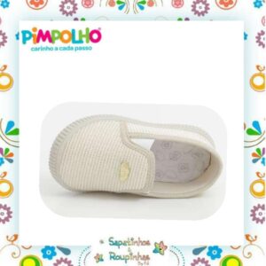 Pimpolho - Tênis Infantil Slip On Bebê dourado - Imagem 4
