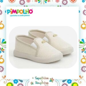 Pimpolho - Tênis Infantil Slip On Bebê dourado - Imagem 5