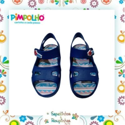 Pimpolho - Sandália Colorê azul