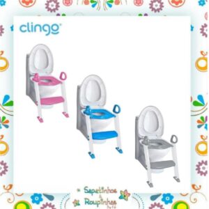 Clingo - Redutor de assento sanitário com degrau 