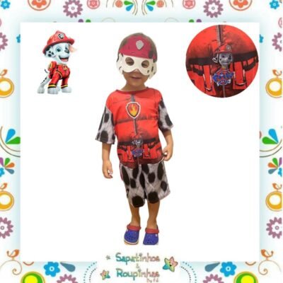Fantasia infantil Marshall Patrulha Canina