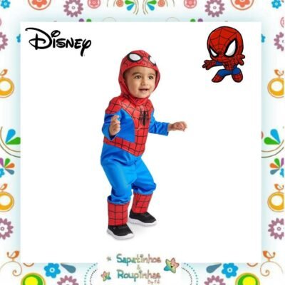 Disney - Fantasia Homem aranha com máscara