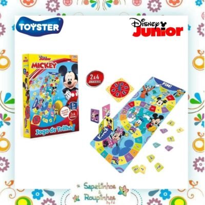 Toyster - Jogo de trilha Mickey 6+ anos