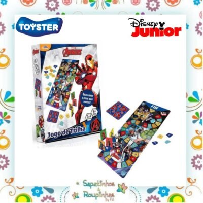 Toyster - Jogo de trilha Avengers 6+ anos
