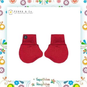 Penka - Kit par de Luva RN vermelha+ Lata redonda personalizada com gravação a laser - Imagem 3