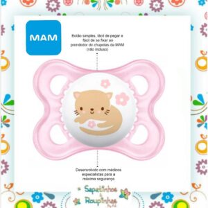 MAM - Chupeta Original Coleção Garden 0-6m Tam 1 - Imagem 4