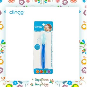 Clingo - Colher de silicone ergonômica termossensível - Imagem 5