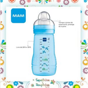 MAM - Mamadeira Easy Active 270ml 2+m - Imagem 11