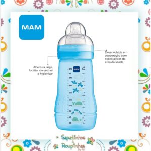 MAM - Mamadeira Easy Active 270ml 2+m - Imagem 5