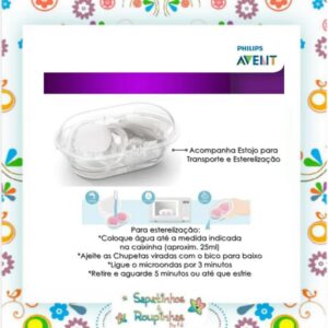 Philips avent - Chupeta ultra Air Night dupla 6 - 18m Tam 2 - Imagem 3