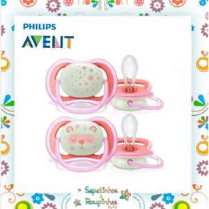 Philips avent - Chupeta ultra Air Night dupla 6 - 18m Tam 2 - Imagem 4