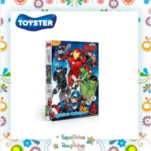 Toyster - Quebra Cabeça Avengers 100 Peças 6+ anos - Imagem 3