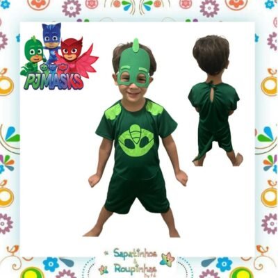 Fantasia infantil PJ Masks Lagartixo
