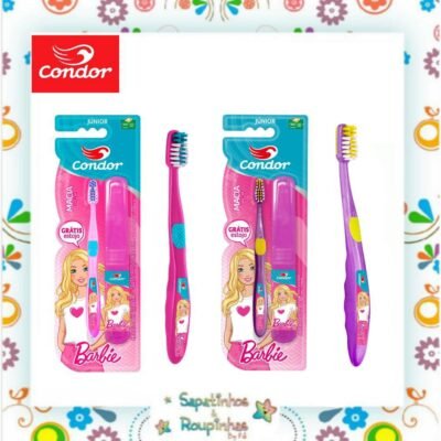 Condor - Escova de dente com estojo Barbie