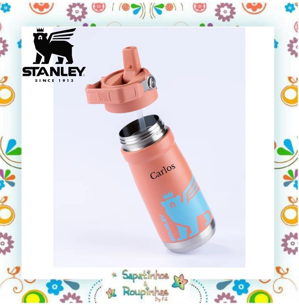 Garrafa Térmica Flip Straw Kids Stanley