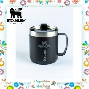 Stanley - Camp Mug Matte Preto 350ml com gravação a laser - Imagem 5