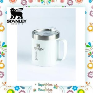 Stanley - Camp Mug Branco 350ml com gravação a laser - Imagem 3