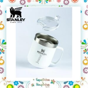 Stanley - Camp Mug Branco 350ml com gravação a laser - Imagem 4