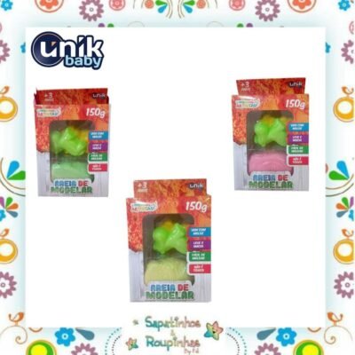 Unik Toys - Areia de Modelar Pequenos Artistas