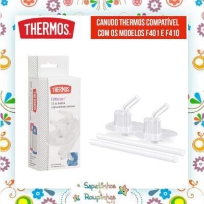 Thermos - Kit 2 canudos de reposição