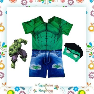 Fantasia infantil Hulk