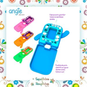 Angie By Angelus - Porta dente com gravação a laser - Imagem 3