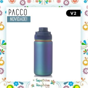 Pacco - Garrafa Térmica HydraV2 350ml Boreal com gravação a laser - Imagem 4
