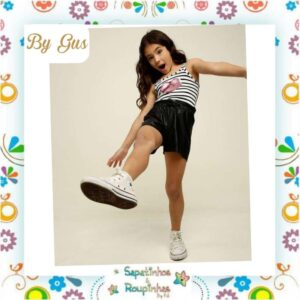 ByGus - Conjunto Coração Listrado - Imagem 2