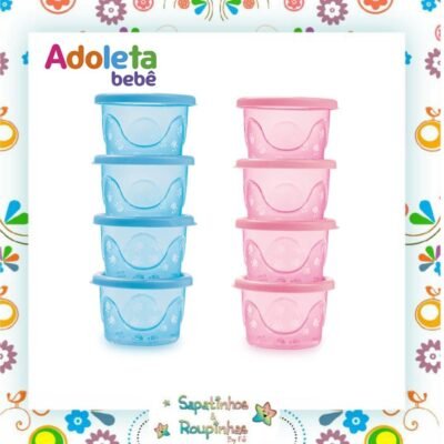 Adoleta bebê - Kit potes infantis