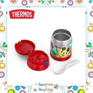 Thermos - Kit Garrafa Térmica Mickey 350ml + Pote Térmico Mickey 290ml com gravação a laser - Imagem 3