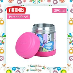 Thermos - Pote Térmico Borboleta 290ml com gravação a laser - Imagem 4