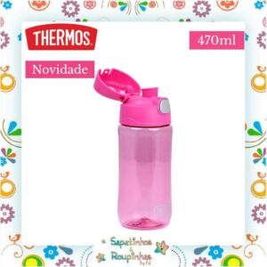 Thermos - Garrafa Veneza Rosa 470ml - Imagem 4