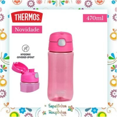 Thermos - Garrafa Veneza Rosa 470ml