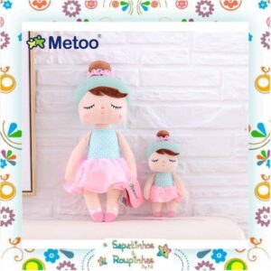 Metoo - Kit Boneca Metoo Angela Lai Ballet 33 cm + Boneca Mini Metoo Angela Lai Ballet 24 cm