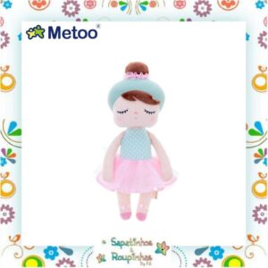 Metoo - Kit Boneca Metoo Angela Lai Ballet 33 cm + Boneca Mini Metoo Angela Lai Ballet 24 cm - Imagem 6