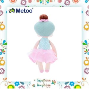 Metoo - Kit Boneca Metoo Angela Lai Ballet 33 cm + Boneca Mini Metoo Angela Lai Ballet 24 cm - Imagem 5