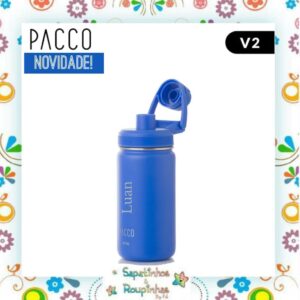 Pacco - Garrafa térmica HydraV2 350 ml Royal com gravação a laser - Imagem 2
