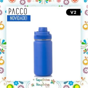 Pacco - Garrafa térmica HydraV2 350 ml Royal com gravação a laser - Imagem 4