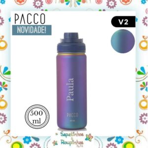 Pacco - Garrafa Térmica Hydra V2 500ml Boreal com gravação a laser - Imagem 1