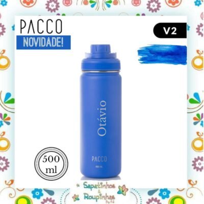 Pacco - Garrafa Térmica HydraV2 500ml Royal com gravação a laser