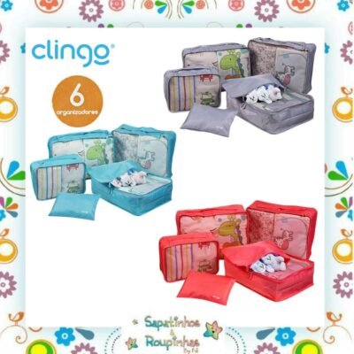 Clingo - Organizadores de mala de viagem