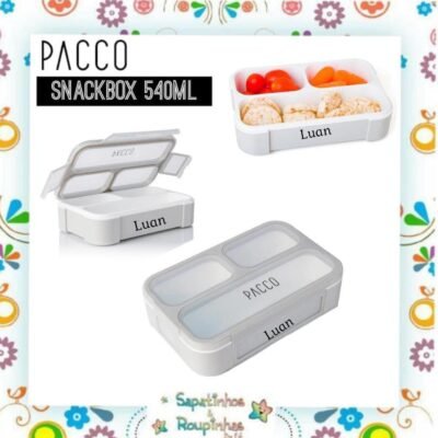 Pacco - Pote Hermético SnackBox 540ml