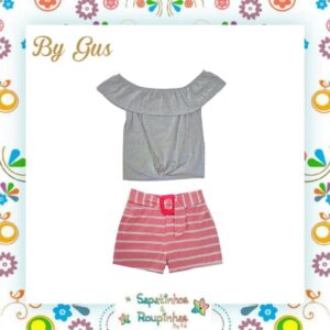 ByGus - Conjunto Cropped e Short - Imagem 3