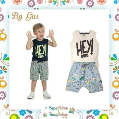 ByGus - Conjunto Masculino Hey Dino