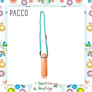 Pacco - Garrafa Térmica 950ml Turquesa+ Alça Hydra G + Conjunto de Compartimentos Mix Connect com gravação a laser - Imagem 4