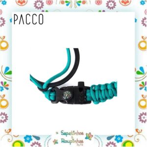 Pacco - Garrafa Térmica 950ml Turquesa+ Alça Hydra G + Conjunto de Compartimentos Mix Connect com gravação a laser - Imagem 5