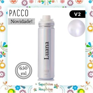 Pacco - Garrafa Térmica HydraV2 Pérola 650ml com gravação a laser - Imagem 1