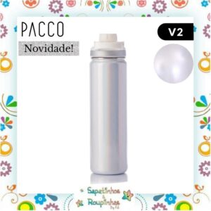 Pacco - Garrafa Térmica HydraV2 Pérola 650ml com gravação a laser - Imagem 2