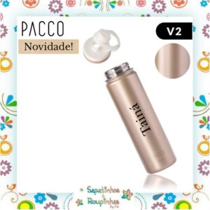 Pacco - Garrafa Térmica HydraV2 Gold 650ml com gravação a laser - Imagem 2