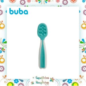 Buba - Kit Copo de treinamento 360° com alça 250ml + Porta-frutinha +6m + Kit Colher de Treinamento +6m + Prato Ursinho com Divisória +6m - Imagem 12